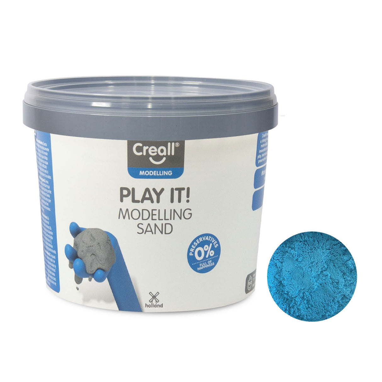 Creall spielen es Speelzand Blue, 750gr.