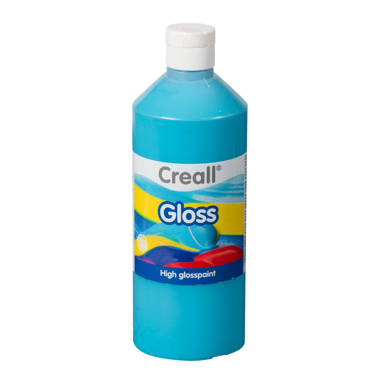 Creall Gloss Gloss Farbe Türkis, 500 ml