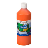 Creall Transparent maling oransje, 500 ml