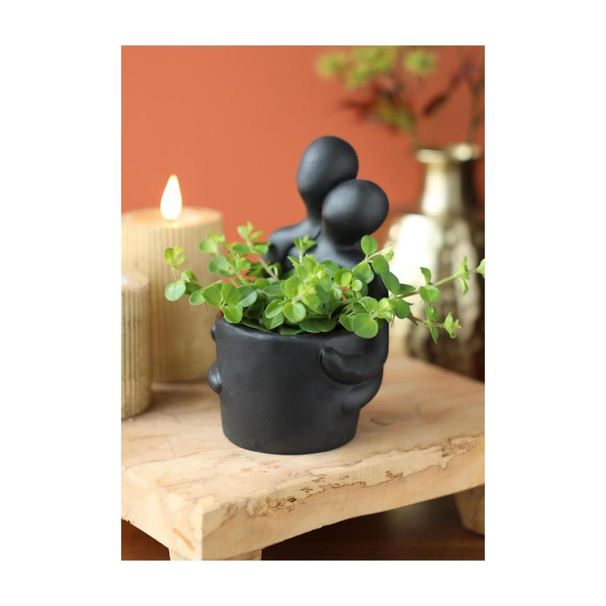 Ideas 4 seasons flower pot embrace h15.7cm