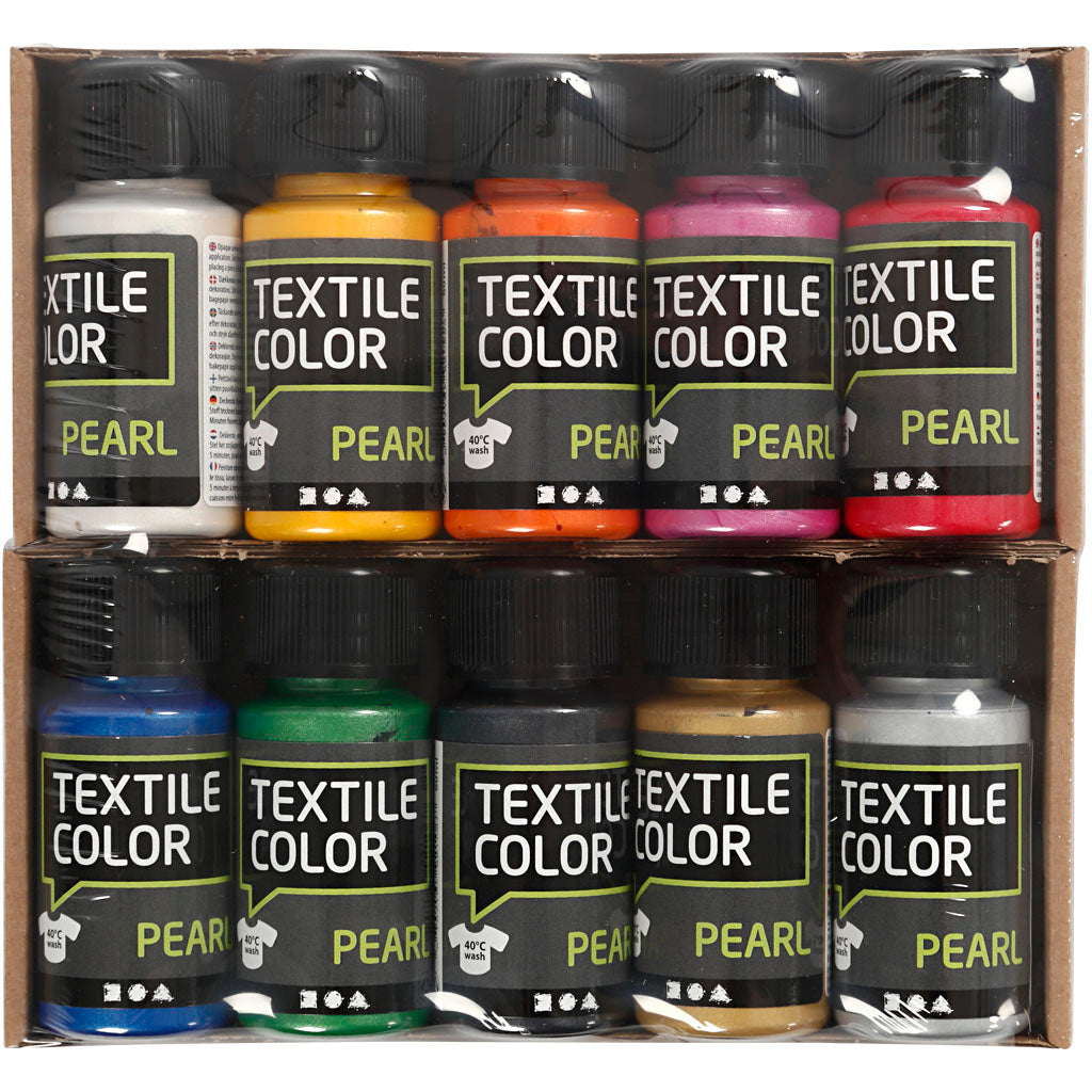 Creativ company https: www.cchobby.nl textile-colour-mother-of-pearl-various-colours-10x50-ml-1-box