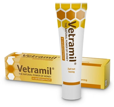 Vetramil honey ointment with cardiospermum