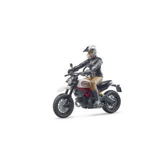 Bruder motorsykkel Ducati Desert med sjåfør