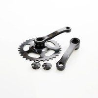 Crank Set 32T 102 schwaarz