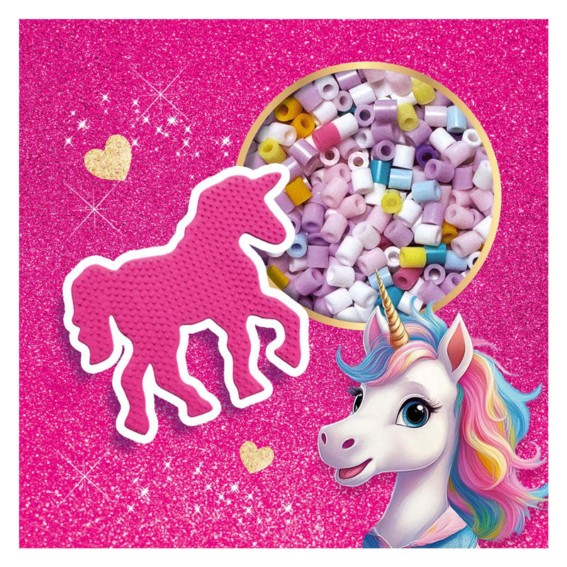 Ses unicorn - iron on beads