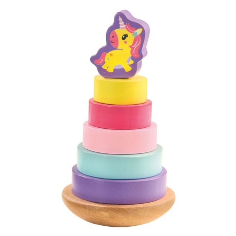 Ses creative ses wooden stacking tower unicorn