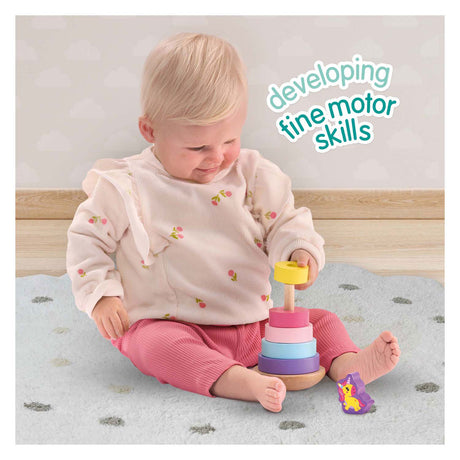 Ses creative ses wooden stacking tower unicorn