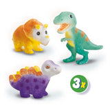 Ses creative 14295 Blow Stëfter - Dinosaurier - Kreativ Handwierksset fir Kanner ab 5 Joer - Dekoréiert Dinosaurier mat Schlagstifter - wäschbar a wiederverwendbar - perfekt fir Dino-Liebhaber