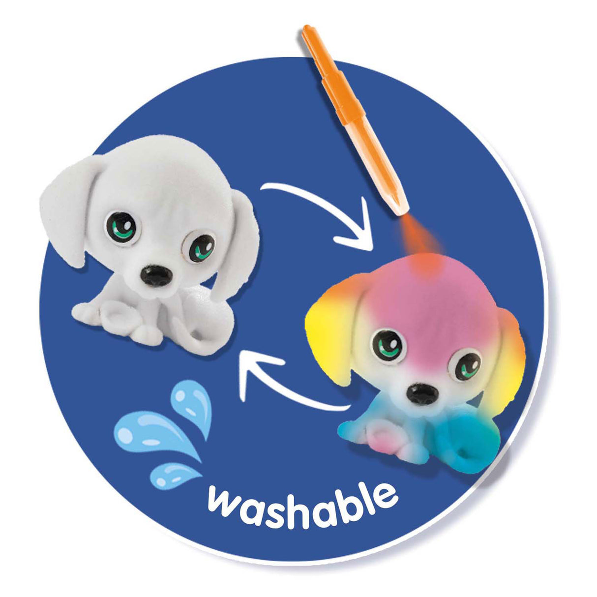 Ses blow airbrush tripe puppies surprise