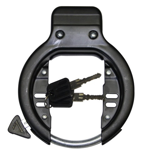 QtcyChetech Qt Ring Lock+ Festemateriale Svart