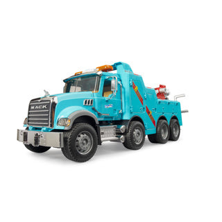 Camion Mack Granit Erhuelung an Ofschleefdéngscht Camion mat Liicht an Toun