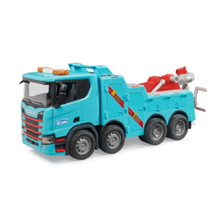 Ciężarówka Scania Super 560R do odzyskiwania i holowania ze światłem i dźwiękiem