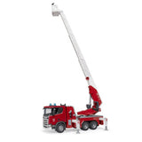 Camion échelle Bruder Scania Super 560R pour pompiers