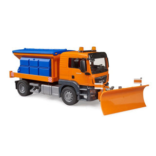Bruder man tgs gritter com arado de neve 1:16