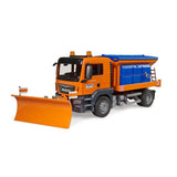 Bruder man tgs gritter with snow plow 1:16