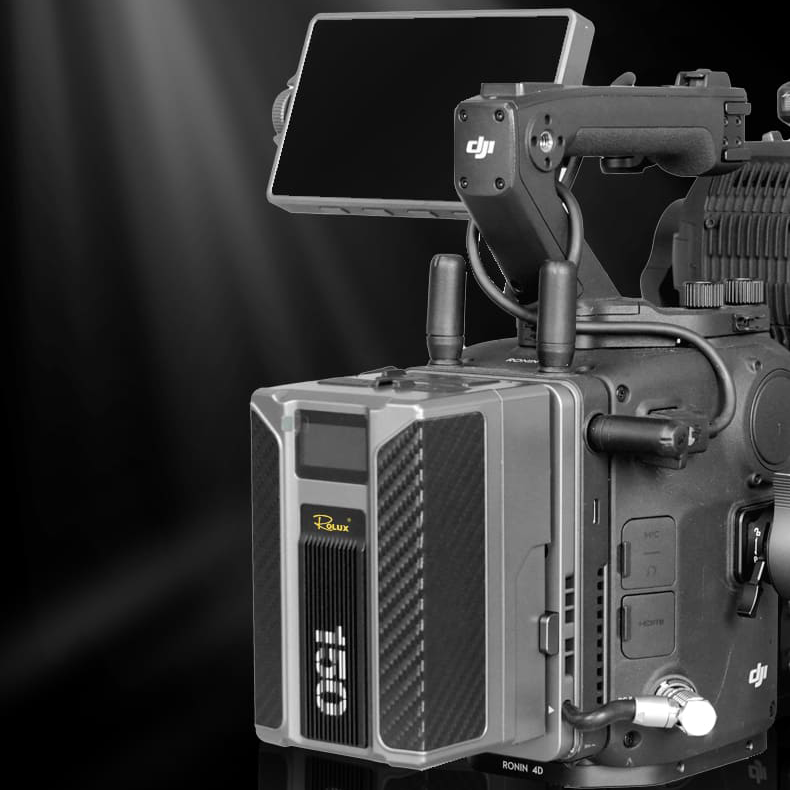 Rolux v-mount battery plate rl-vp4d for dji ronin 4d