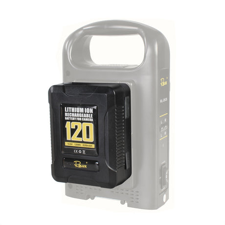 Rolux smart v-mount battery yc-120s 120wh 14.8v 8350mah