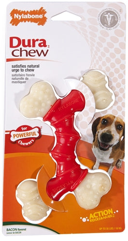 Nylabone extrem kauen fir schwéier Bijoren Baconen Aroma