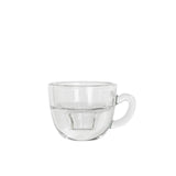 Ideas 4 seasons candle holder coffee clear ø8xh5cm