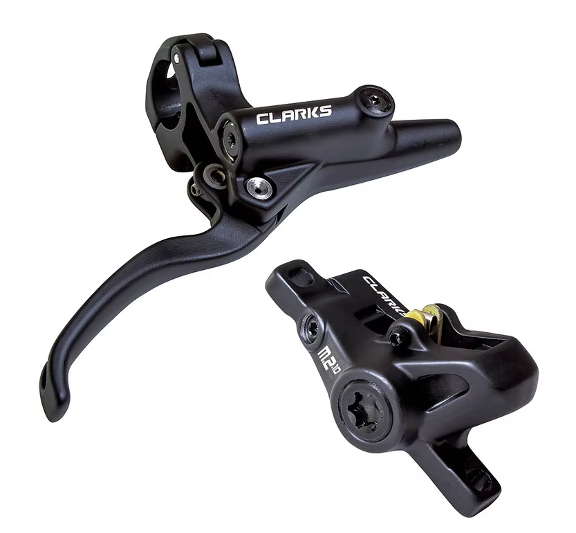 SHIMANO CLARKS M2 Disco hidráulico establecido en la parte delantera + trasero 1000 1700 mm Negro