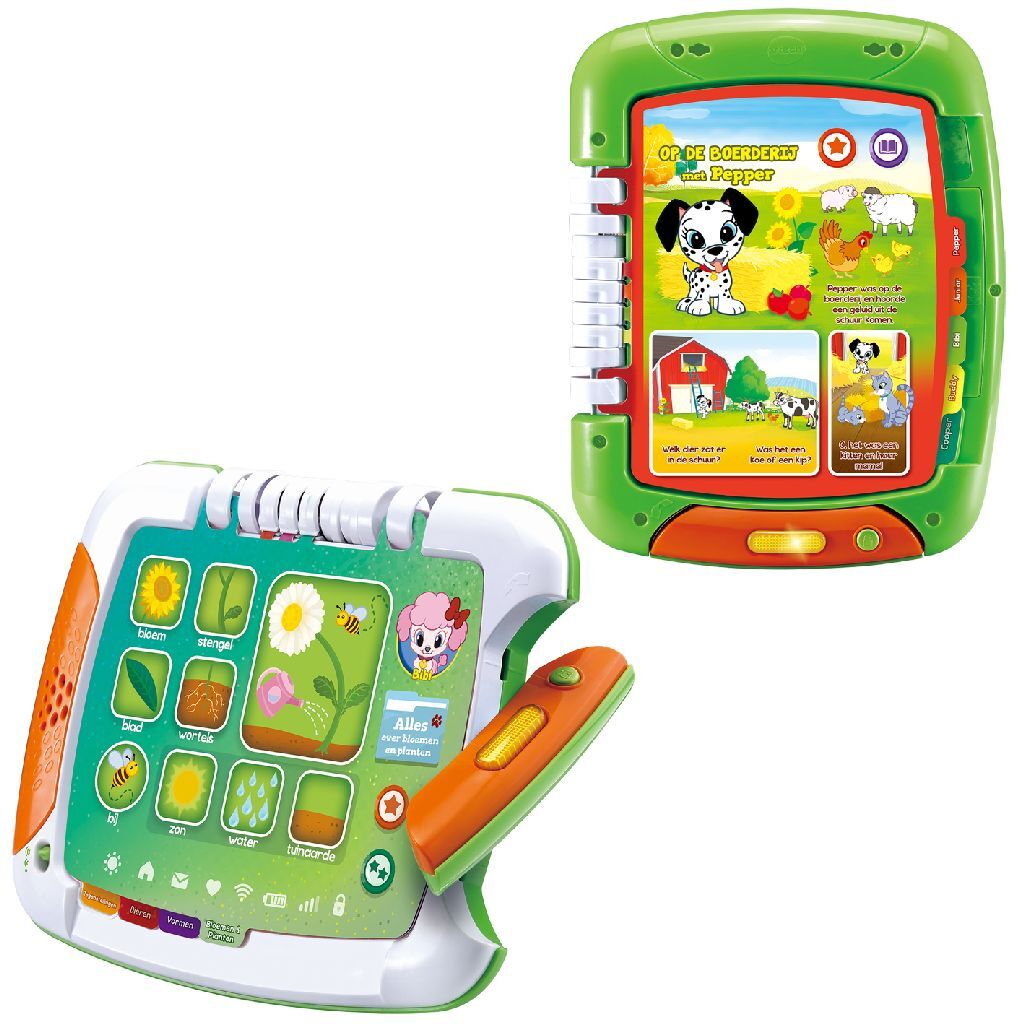 Vtech lee la tableta de toque de cuero