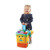 Vtech Shopping Panier Scan Le cuir 19 x 32 x 29 cm jaune 13 pièces