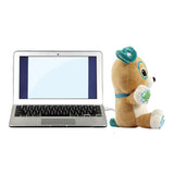 Vtech embrasse mon chiot interactif turquoise brune en peluche