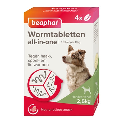 Beaphar Wormtablet all-in-one hond