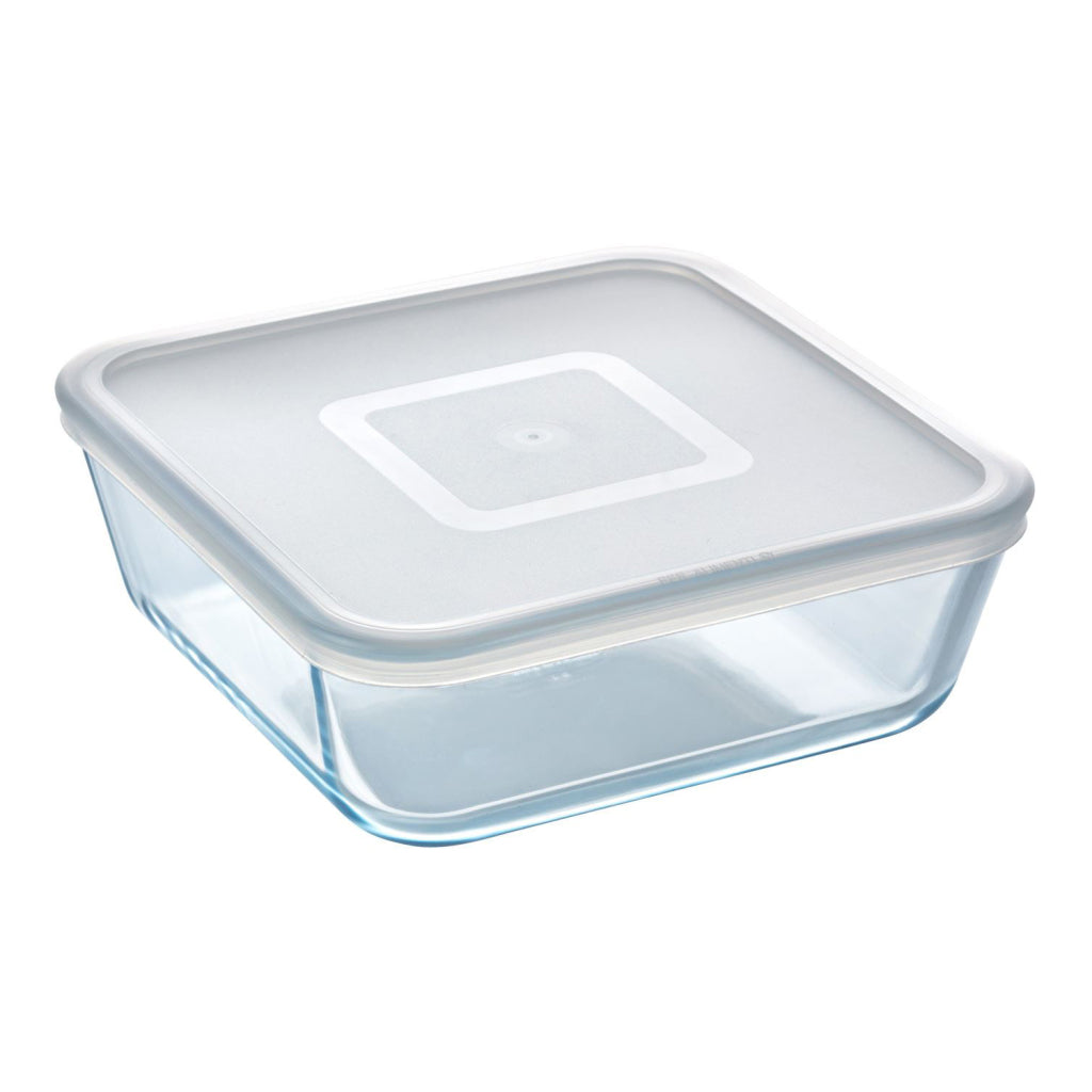 Pyrex -Koch- und Gefrierofenschale 15x15 cm Borosilikatglas