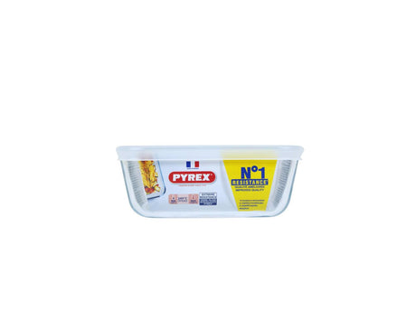 Babhla Pyrex le clúdach 0.85l 15x15cm