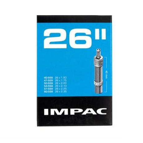 Impac ( schwalbe ) inner tube dv13 26 inch 40 60-559 40 mm