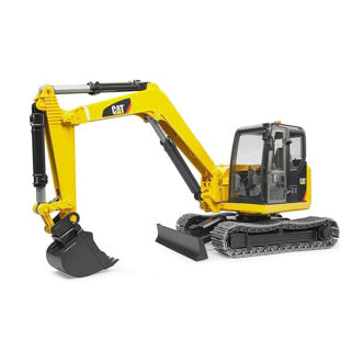 Miniescavadeira Caterpillar Bruder 1:16