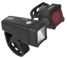 Lighting Set Axa Niteline T4-R USB (op Kaart)