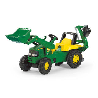 Rolly Toys Stair Tractor Rollyjunior John Deere Groen Geel
