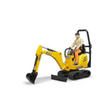 Bruder JCB 8010 CTS micro excavator with driver