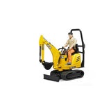 Bruder JCB 8010 CTS micro excavator with driver