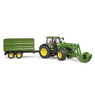 Bruder traktor John Deere 7R 350 s prikolico