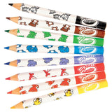 Crayola Mini Kids - Tykke fargede blyanter, 8.