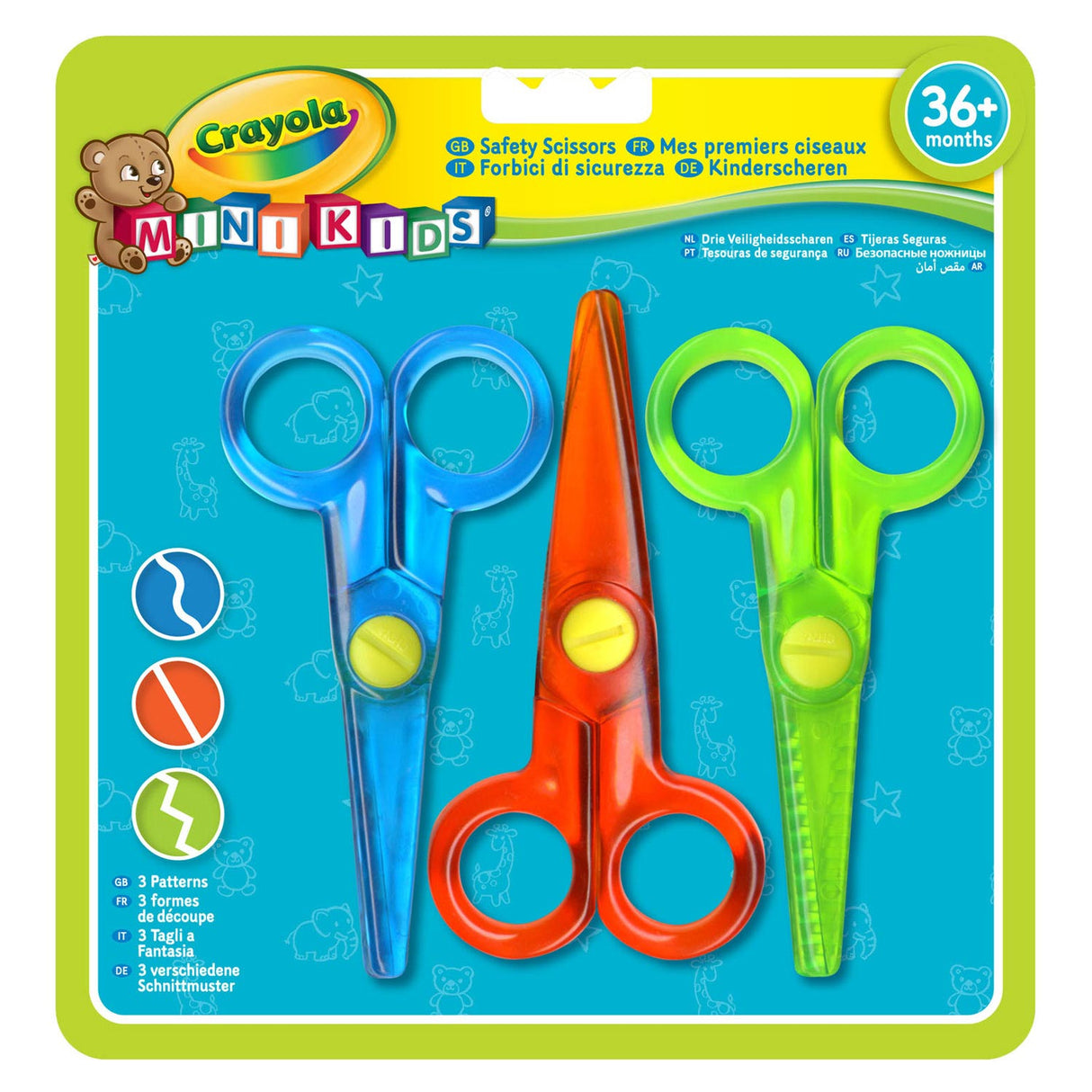 Crayola Mini Kanner Scheren, 3..