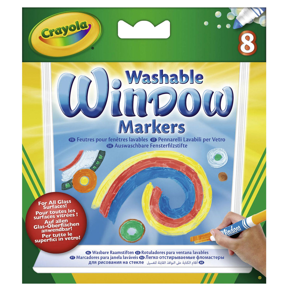 Crayola Fenster Marker, 8..