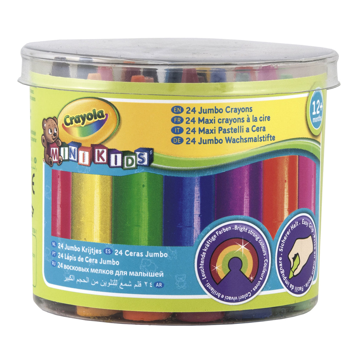 Crayola Mini Dikke Waskrijtjes, 24st.