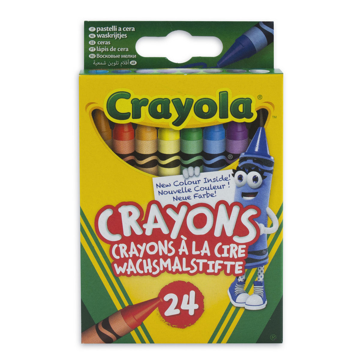 Crayola Wax kredony, 24st.