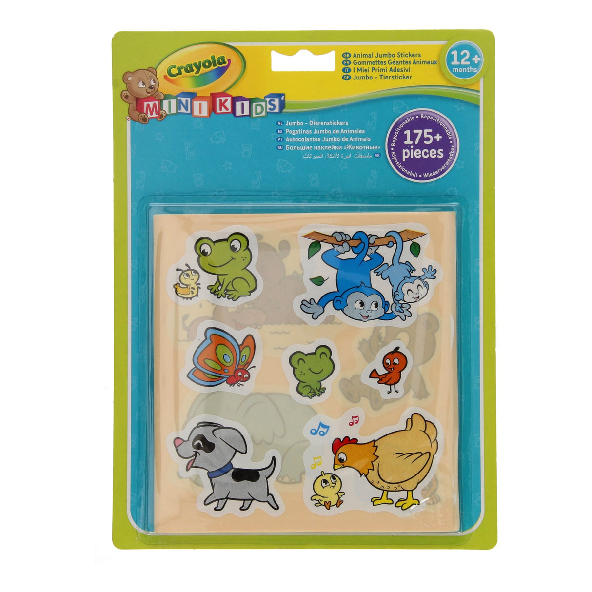 Crayola Mini Stickers Dieren