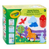 Crayola Craft Set målning med svamp