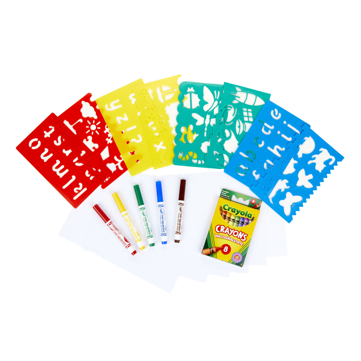 Crayola Craft -Set -Vorlagen