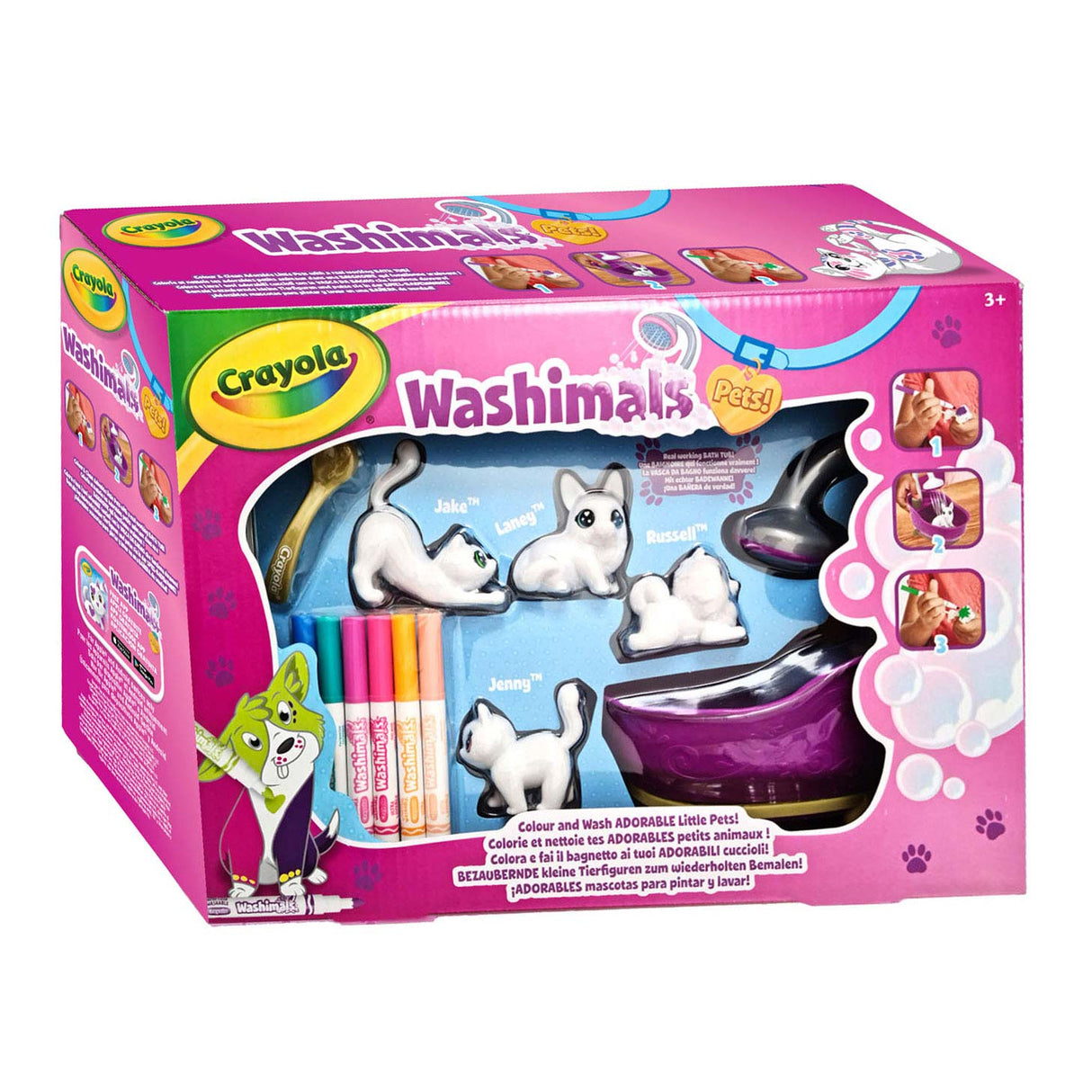 Crayola Washimals husdjur