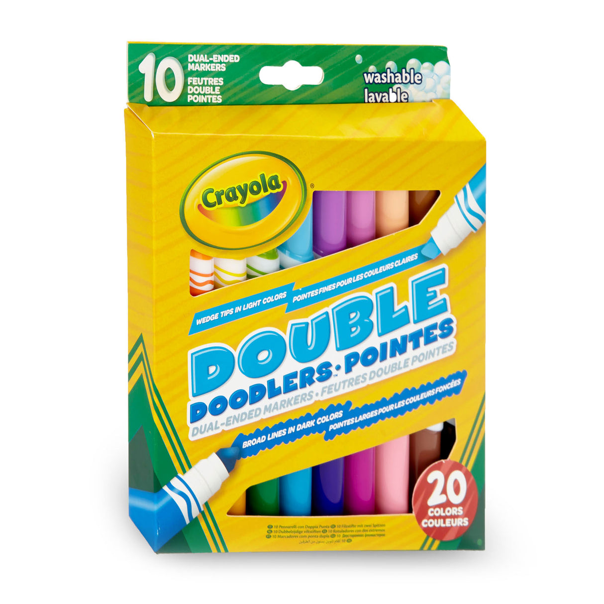 Crayola doppelte Filzstifte, 10st.