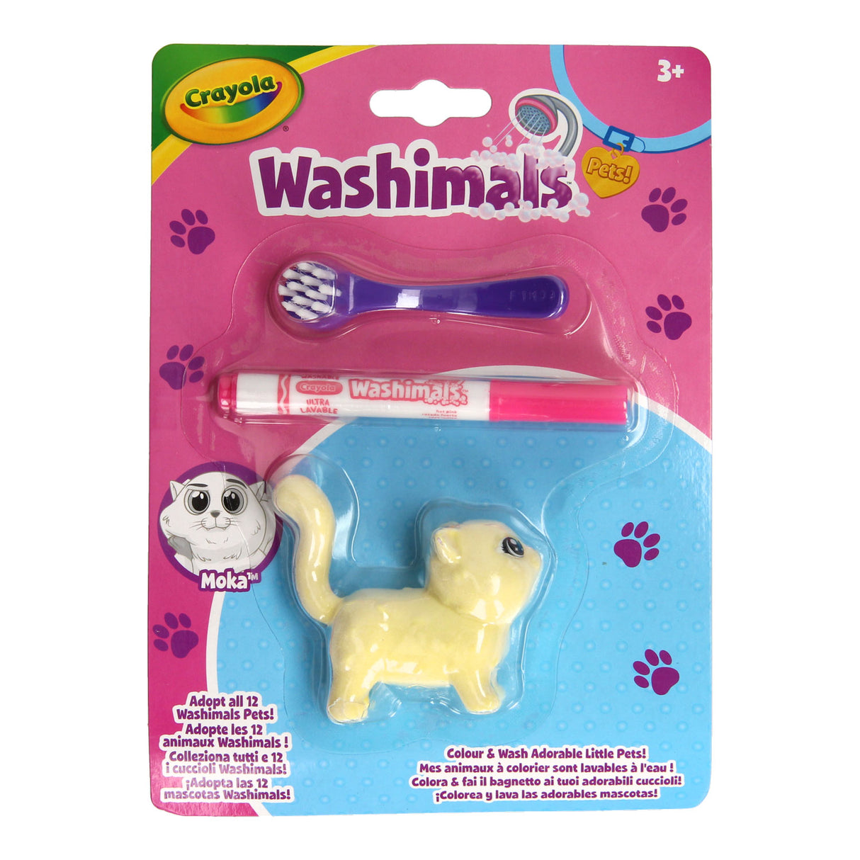 Crayola washimals hund katt