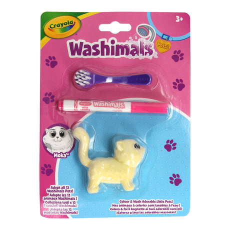 Crayola washimals pasja mačka