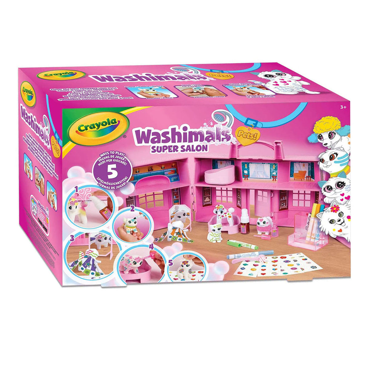 Crayola Washimals Haustiere Super Salon